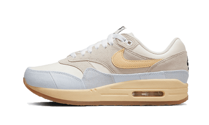 Nike Air Max 1 Crepe Light Bone biały-beżowy - widok główny z boku | Saturaise.com