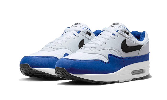Kup oryginalne Air Max 1 Deep Royal Blue FD9082-100 - widok z drugiego boku - Sneakersy