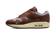 Nike Air Max 1 Patta Tan Brown brązowy-srebrny - widok główny z boku | Saturaise.com