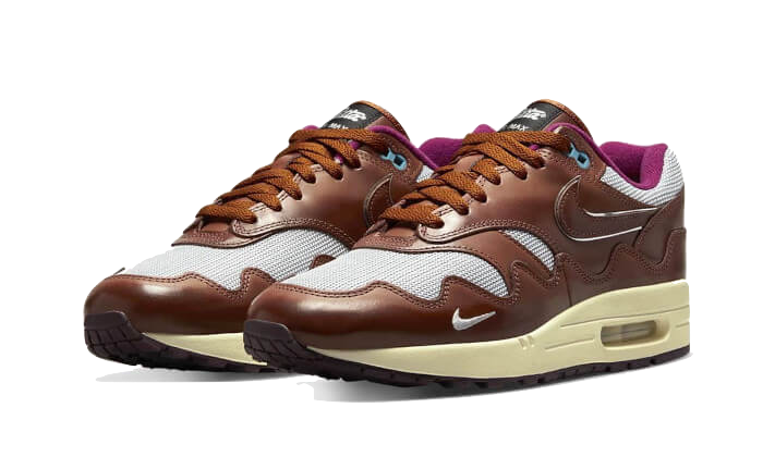 Kup oryginalne Air Max 1 Patta Tan Brown DO9549-200 - widok z drugiego boku - Sneakersy