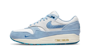 Yeezy Air Max 1 Premium Blueprint biały-niebieski - widok główny z boku | Saturaise.com