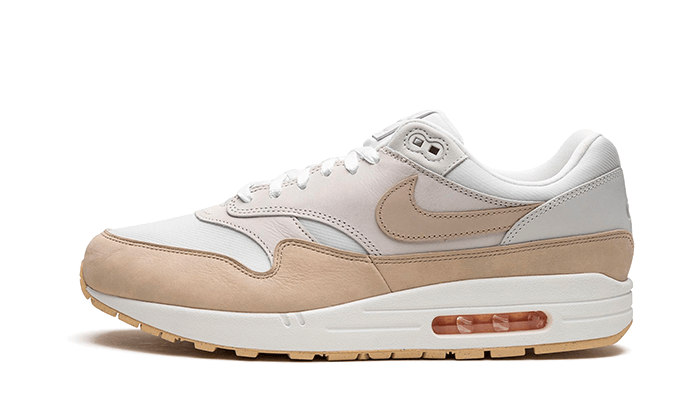 Nike Air Max 1 Premium Sanddrift biały-szary - widok główny z boku | Saturaise.com