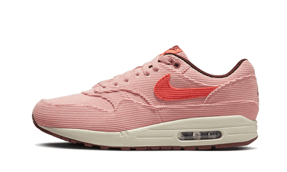 Nike Air Max 1 PRM Corduroy Coral Stardust brązowy - widok główny z boku | Saturaise.com
