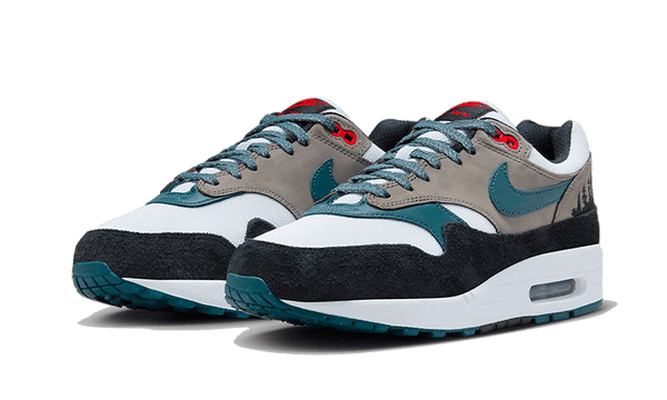 Air Max 1 PRM State Blue - Kup oryginalne Air Max 1 PRM State Blue FJ0698-100 - widok z drugiego boku - Sneakersy