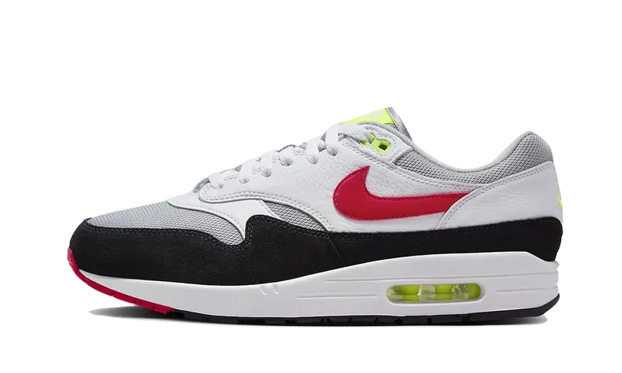Nike Air Max 1 Volt Chilli żółto-czarny - widok główny z boku | Saturaise.com