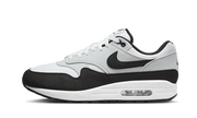 Yeezy Air Max 1 White Black czarny-biały - widok główny z boku | Saturaise.com