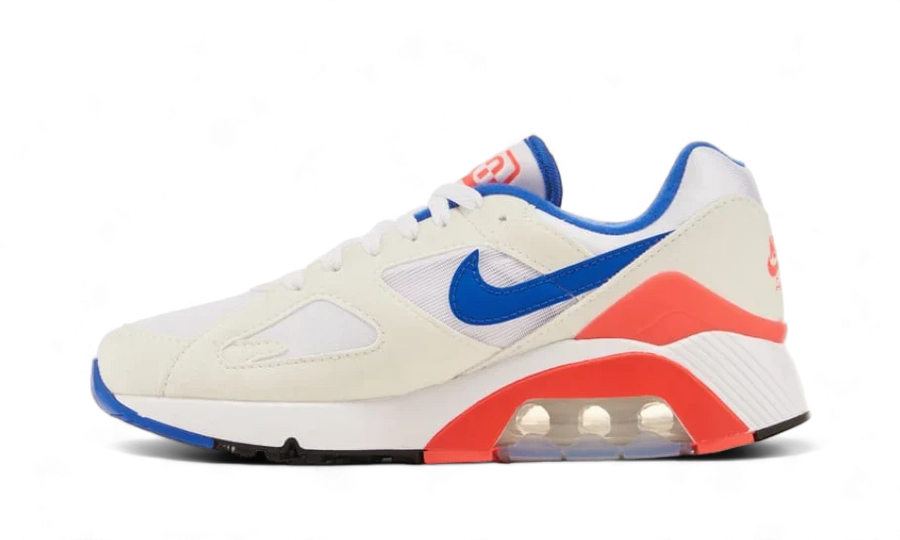Nike Air Max 180 Ultramarine (2024) czarny-biały - widok główny z boku | Saturaise.com