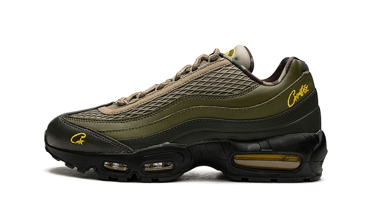 Nike Air Max 95 SP Corteiz Sequoia czarny-zielony - widok główny z boku | Saturaise.com