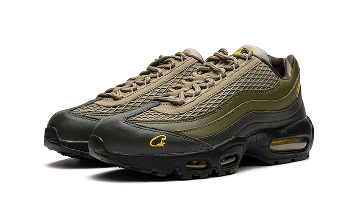 Kup oryginalne Air Max 95 SP Corteiz Sequoia FB2709-300 - widok z drugiego boku - Sneakersy