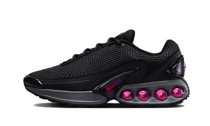 Nike Air Max DN All Night czarny-czerwony - widok główny z boku | Saturaise.com