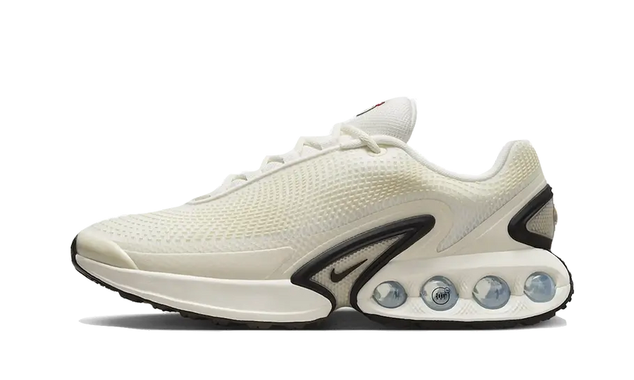 Nike Air Max DN Sail Black czarny-biały - widok główny z boku | Saturaise.com