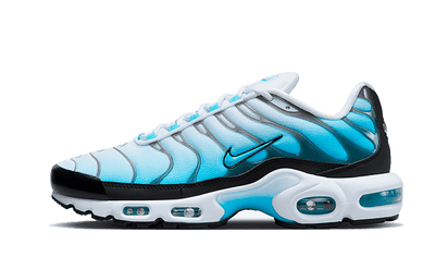 Nike Air Max Plus Baltic Blue czarny-biały - widok główny z boku | Saturaise.com