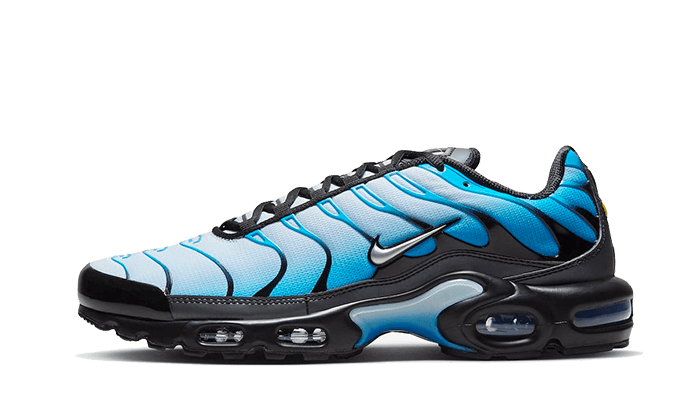 Nike Air Max Plus Blue Gradient czarny-niebieski - widok główny z boku | Saturaise.com