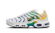 Nike Air Max Plus Brazil biały-niebieski - widok główny z boku | Saturaise.com