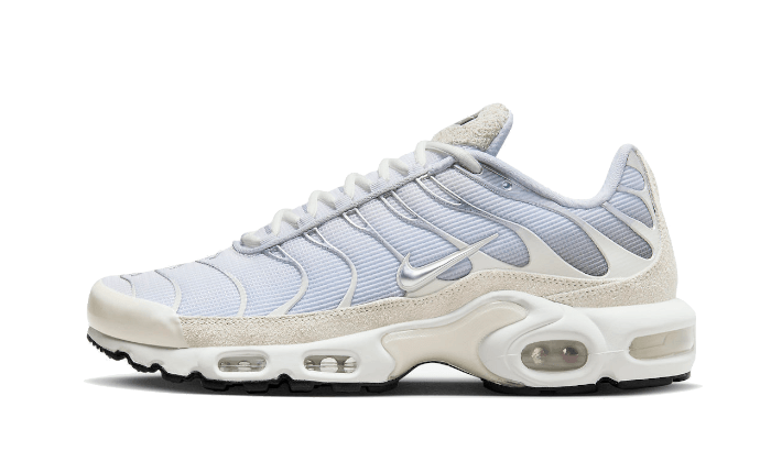 Nike Air Max Plus Sail Pure Platinum Silver biały-szary - widok główny z boku | Saturaise.com