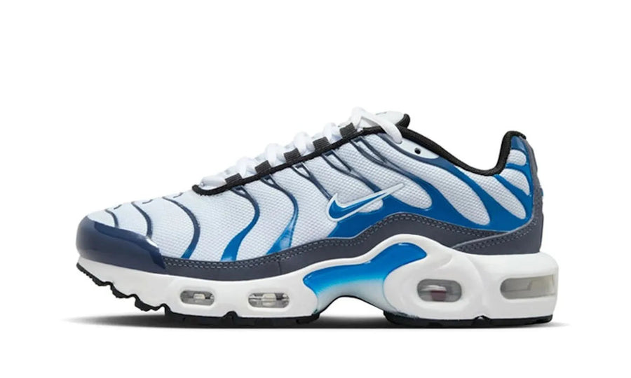 Nike Nike Air Max Plus Thunder Blue Photo Blue biały-niebieski - widok główny z boku | Saturaise.com