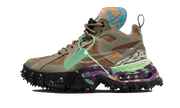 Off White Air Terra Forma Off-White Archaeo Brown - widok główny z boku - Streetwear