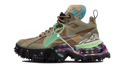 Off White Air Terra Forma Off-White Archaeo Brown - widok główny z boku - Streetwear