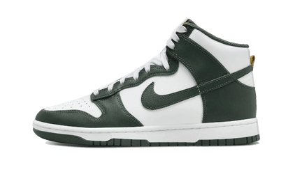 Yeezy Dunk High Australia biały-zielony - widok główny z boku | Saturaise.com