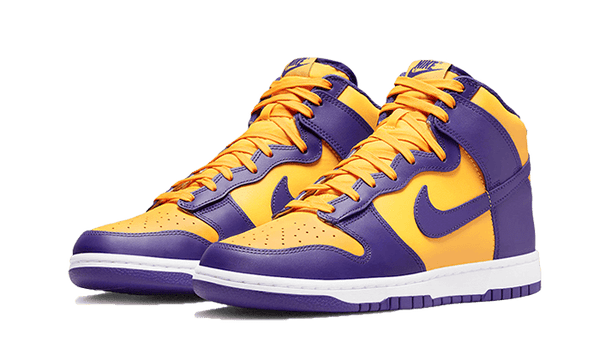 Dunk High Lakers - Kup oryginalne Dunk High Lakers - widok z drugiego boku - Sneakersy