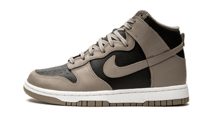 Nike Dunk High Moon Fossil czarny-szary - widok główny z boku | Saturaise.com