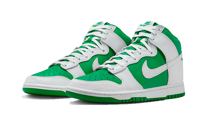 Kup oryginalne Dunk High Pine Green - widok z drugiego boku - Sneakersy