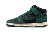 Nike Dunk High Retro PRM Faded Spruce czarny - widok główny z boku | Saturaise.com