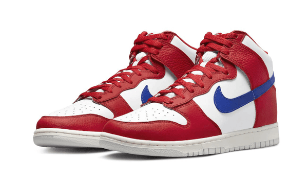 NIKE Dunk High 4th of July (2022) - Kup oryginalne NIKE Dunk High 4th of July (2022) - widok z drugiego boku - Sneakersy