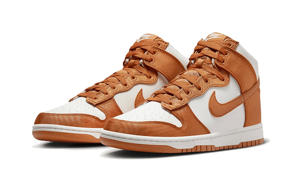Dunk High Satin Curry - Kup oryginalne Dunk High Satin Curry - widok z drugiego boku - Sneakersy