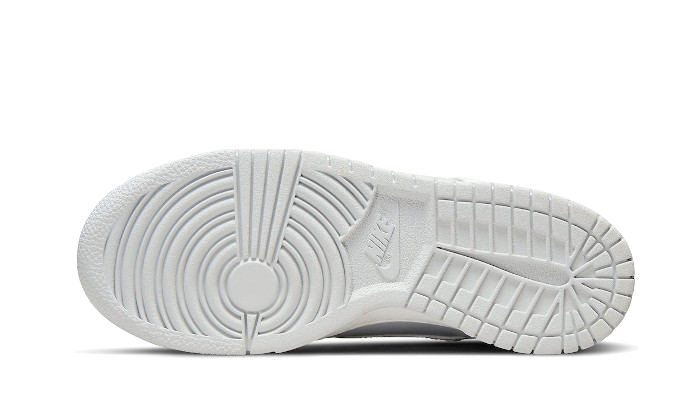 Buty Nike Dunk High Summit White Football Grey - widok z przodu - Rozmiary EU