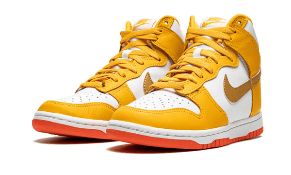Dunk High University Gold - Kup oryginalne Dunk High University Gold - widok z drugiego boku - Sneakersy