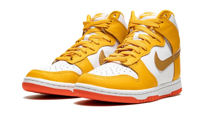 Kup oryginalne Dunk High University Gold - widok z drugiego boku - Sneakersy