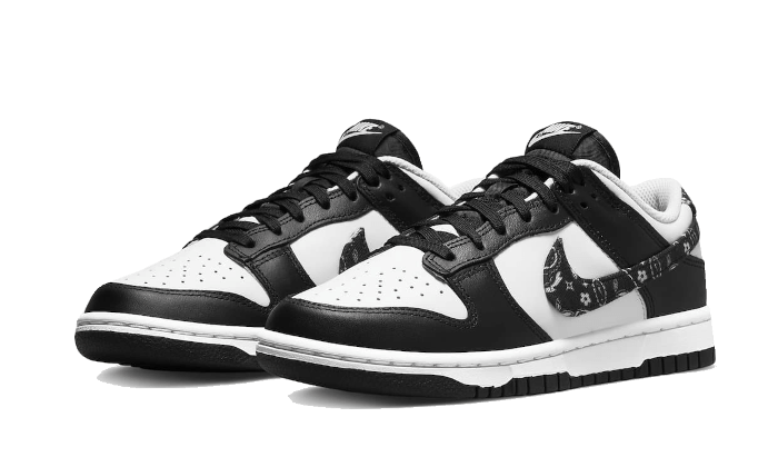 Kup oryginalne Dunk Low Paisley Black DH4401-100 - widok z drugiego boku - Sneakersy