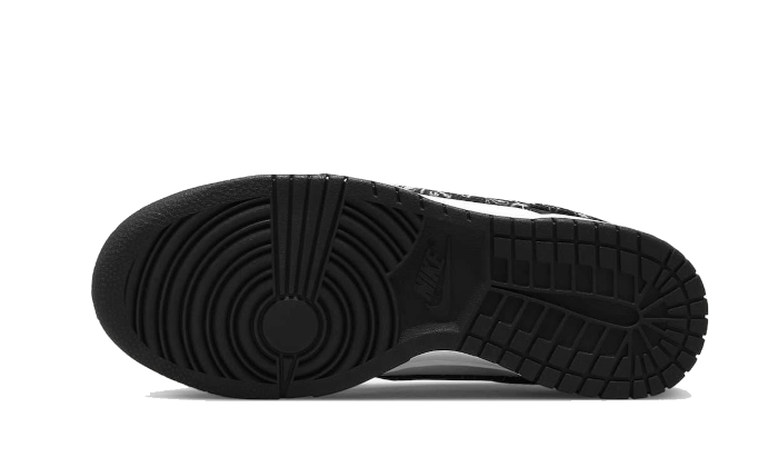 Buty Nike Dunk Low Paisley Black - widok z przodu - Rozmiary EU