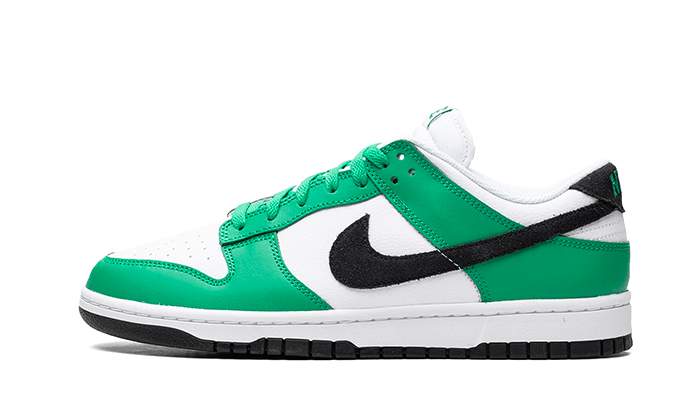 Nike Dunk Low Celtics czarny-biały - widok główny z boku | Saturaise.com