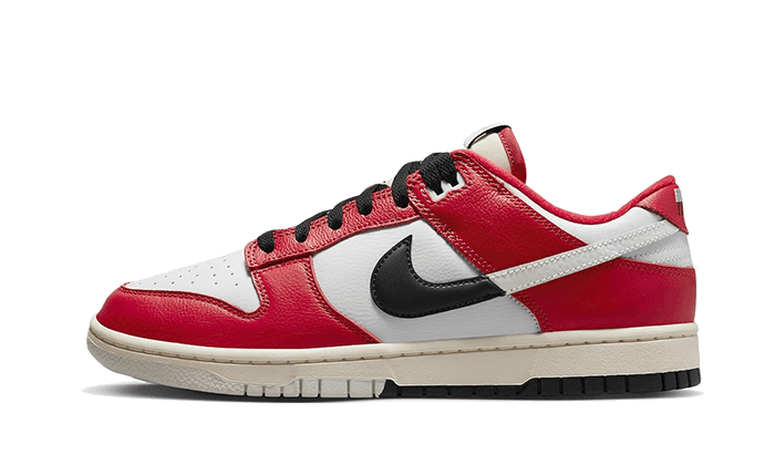 Nike Dunk Low Chicago Split biało-czerwony - widok główny z boku | Saturaise.com