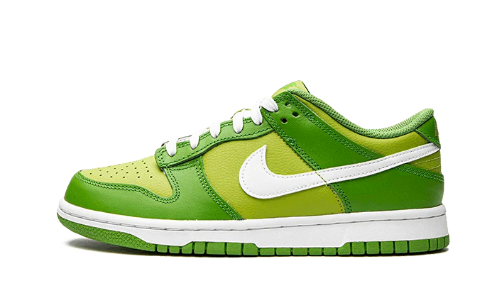 Nike Dunk Low Chlorophyll biały-zielony - widok główny z boku | Saturaise.com