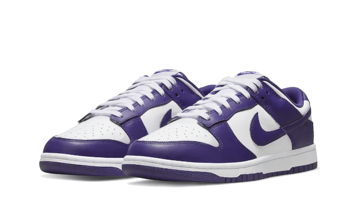 Kup oryginalne Dunk Low Court Purple (2022) DD1391-104 - widok z drugiego boku - Sneakersy
