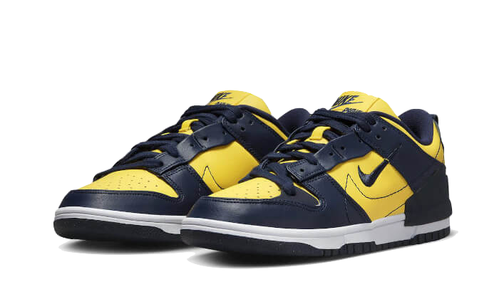 Kup oryginalne Dunk Low Disrupt 2 Michigan DV4024-400 - widok z drugiego boku - Sneakersy