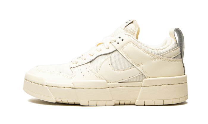 Nike Dunk Low Disrupt Coconut Milk biały-brązowy - widok główny z boku | Saturaise.com