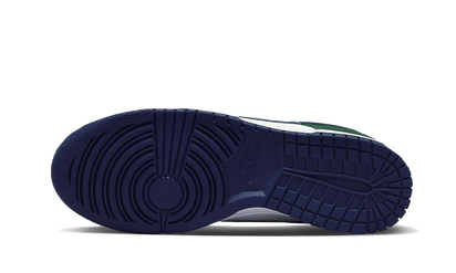 Buty Nike Dunk Low Fir Midnight Navy - widok z przodu - Rozmiary EU