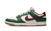 Nike Dunk Low Retro Gorge Green biały-czerwony - widok główny z boku | Saturaise.com