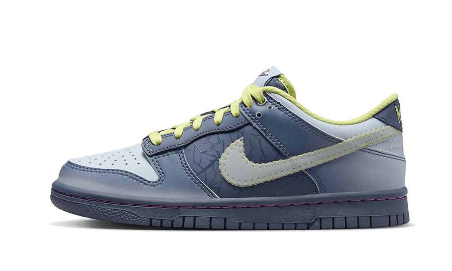 Nike Dunk Low Halloween I Am Fearless czarny-niebieski - widok główny z boku | Saturaise.com