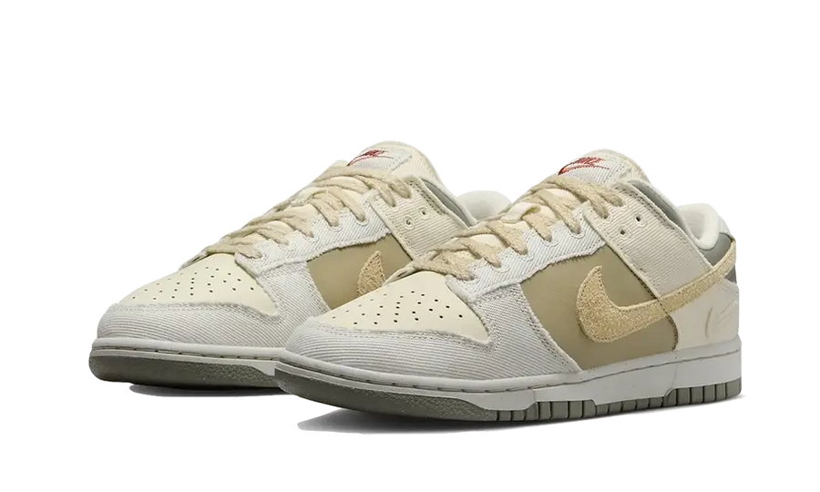 Kup oryginalne Dunk Low Light Bone Dark Stucco FZ4341-100 - widok z drugiego boku - Sneakersy