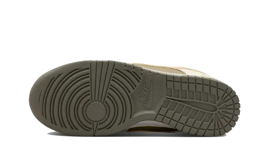 Buty Nike Dunk Low Light Bone Dark Stucco - widok z przodu - Rozmiary EU