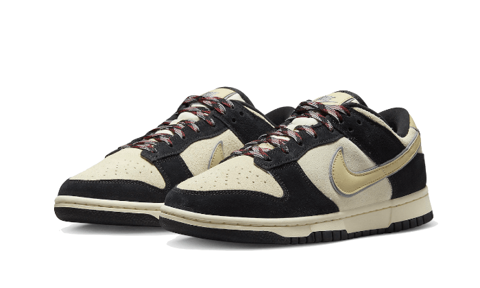 Kup oryginalne Dunk Low LX Black Team Gold DV3054-001 - widok z drugiego boku - Sneakersy