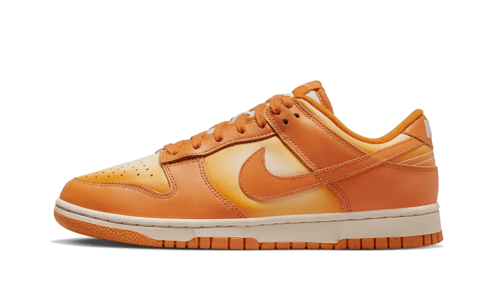 Nike Dunk Low Magma Orange biały-pomarańczowy - widok główny z boku | Saturaise.com
