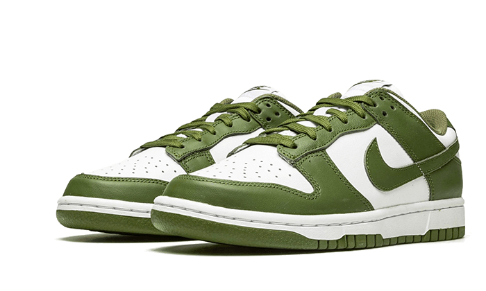 Kup oryginalne Dunk Low Medium Olive DD1503-120 - widok z drugiego boku - Sneakersy