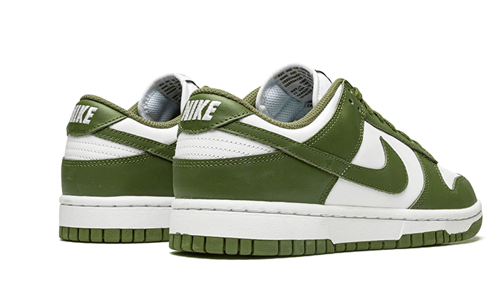 Buty Yeezy Dunk Low Medium Olive - widok z przodu - Rozmiary EU
