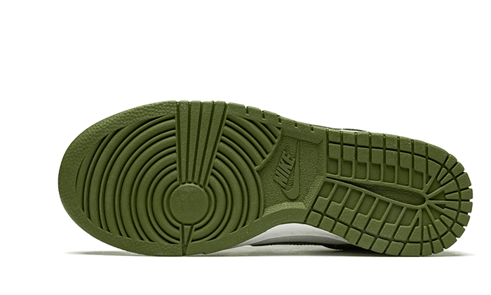 100% Oryginalne Dunk Low Medium Olive - widok z tyłu - 520.00 PLN